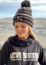 Load image into Gallery viewer, Women&#39;s LoveTheTri-City Americans Hoodie in gray
