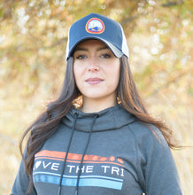 Load image into Gallery viewer, *NEW* Women&#39;s LoveTheTri Leaves &amp; Snow Hoodie
