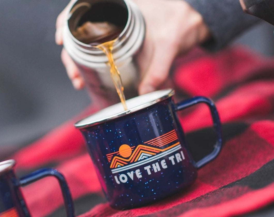 LoveTheTri Camp mug set